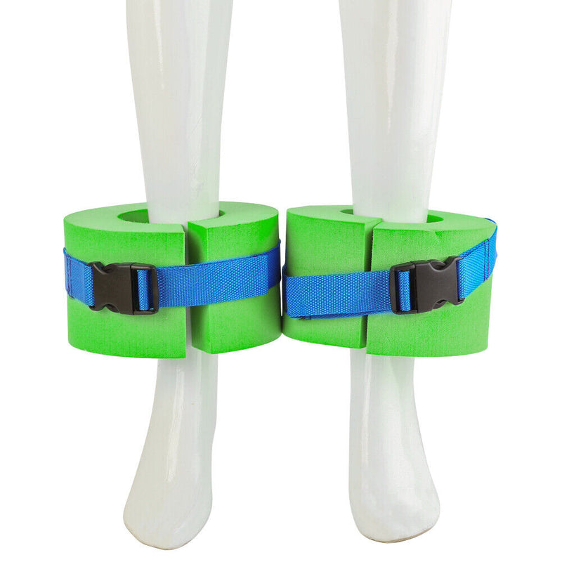 2pcs Swimming Leggings Floating Rings Water Buoyancy Strap Safety Water Exercise