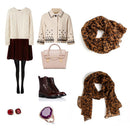 Gift Long Women Fashion Wrap Chiffon Shawl Leopard Scarf