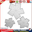 3pcs Five-pointed Star Cutting Dies Stencils Scrapbook Embossing DIY Craft Newly