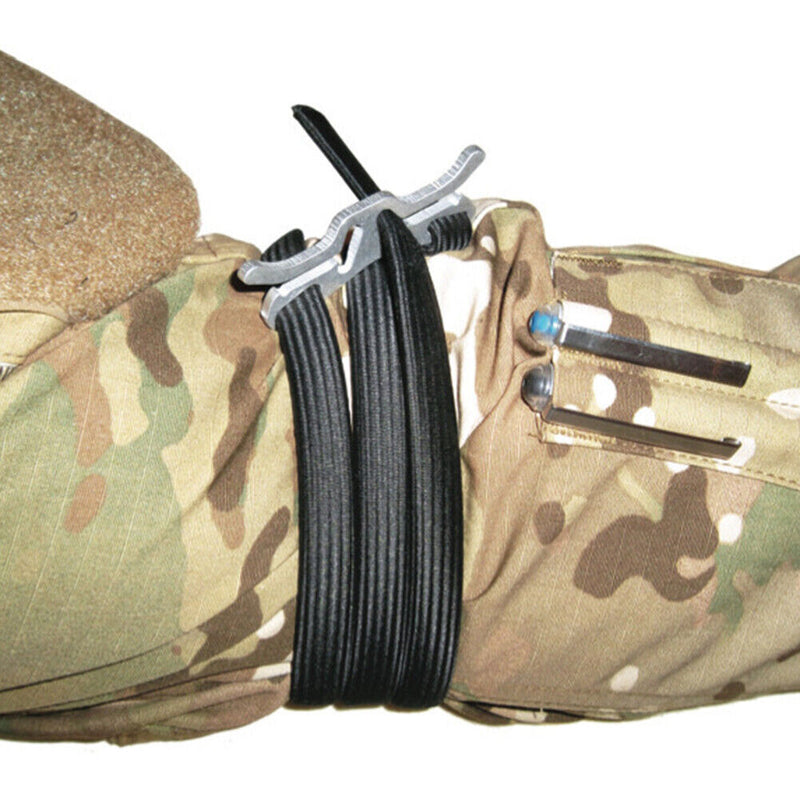Outdoor EDC Emergency Survival Tourniquet First Aid Rope One-hand Operation