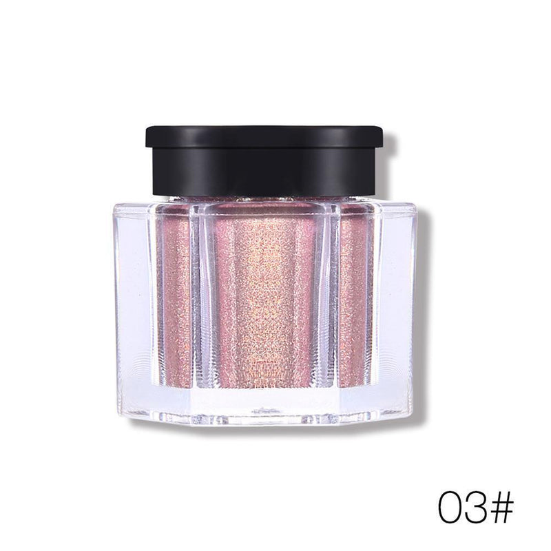 7 Colors Shimmer Eye Shadow Powder Makeup Pigment Highlighter Eyeshadow (3
