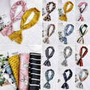 Gifts Elegant Hair Tie Band Women Head Neck Silk Feel Satin Neck Scarf Long