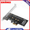 Broadroot PCI-E 3.0 x 4 to M.2 NGFF Adapter for M Key Slot Converter and Low-Pro