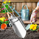 Mini Portable Stainless Steel Gardening Shovel Soil Loosening Foldable Spat