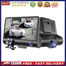 504 Car DVR Dashboard Camera Dual Lens Wide Angle Dash Cam with Rea View Camera
