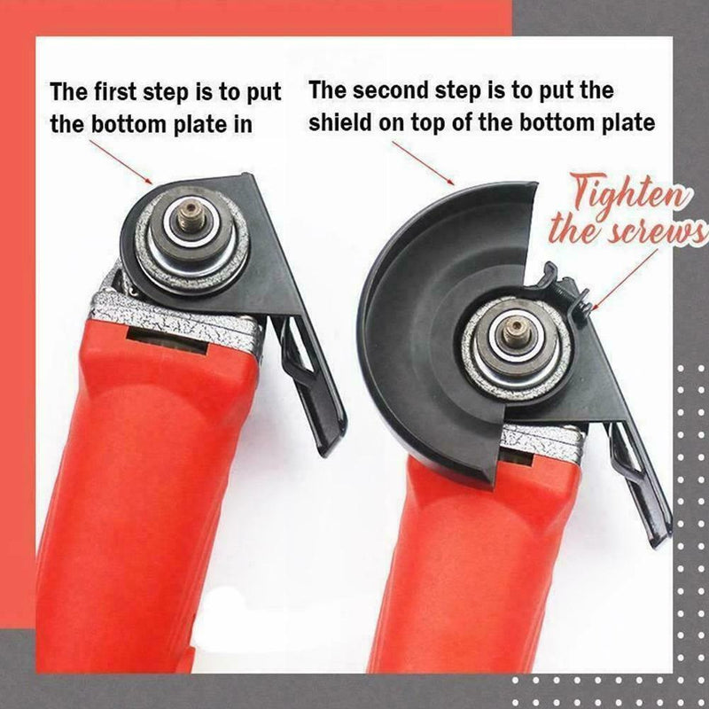 Angle Grinder Base Adjustable Metal Bracket Stand Holder Balance Tools Q9R5