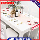 Christmas Placemat Western Food Cutlery Mat Table Protect Cushion Decor Accessories