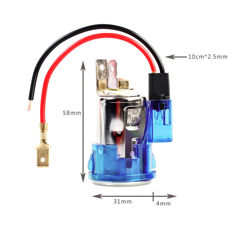 12V 150W Cigarette Lighter Assembly Car Motorcycle Boat Power Socket Outlet Plug