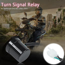 12V DC 3 Wire Round Turn Signal Relay Motorcycle Direction Indicator Flashe