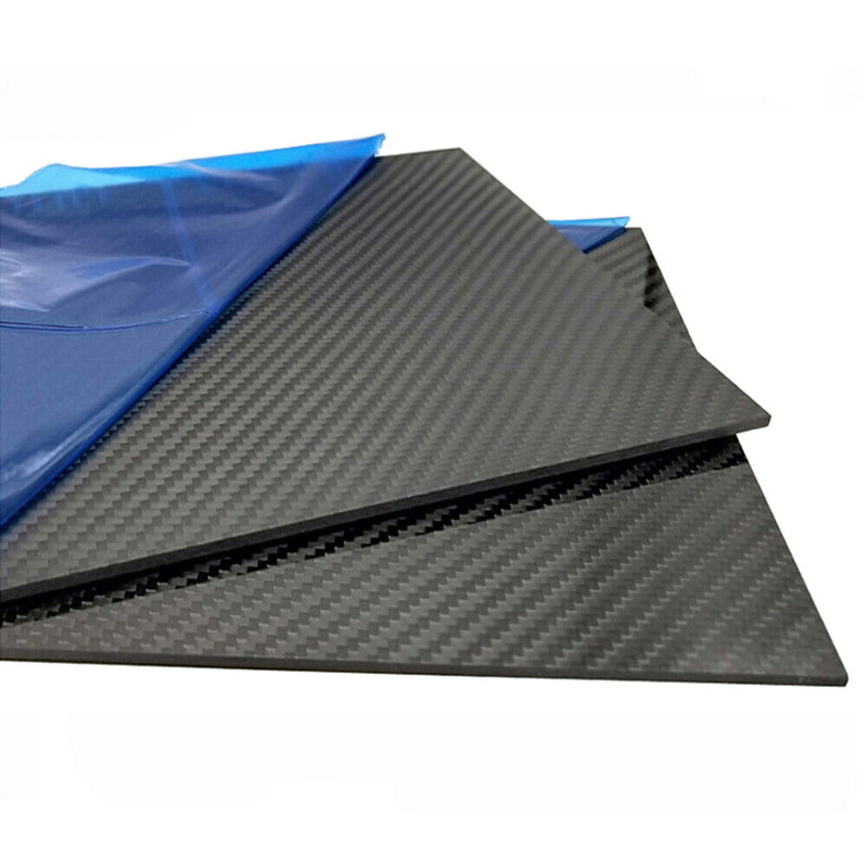 #A 0.5/1/1.5/2/3mm Thickness 3K Carbon Fiber Board Composite Hardness Material