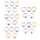 Flower Hair Rope Elastic Rubber Bands Dinosaur Hair Ties Hair Ponytail Holders