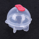 4pcs Round Ice Balls Maker Tray for Large Sphere Molds Cube Whiskey (S)