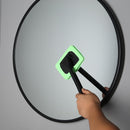 Microfiber Long Handle Window Cleaning Brush Windshield Cleaner (Green)