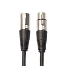 3 Pin XLR Microphone Cable Male To Female Balanced Patch Lead Mic