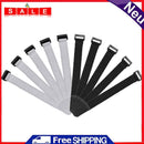 10pcs Fishing Rod Tie Holder Strap Suspenders Fasting Hooks Bandage Ties Belt