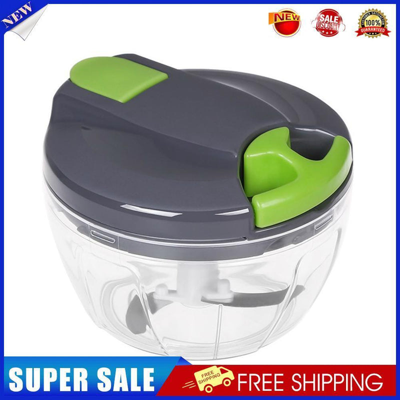 Kitchen Pulling Manual Food Rope Processor Shredder Meat Chopper (S)