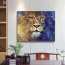Lion Oil Paint By Numbers Kits DIY Handpainted on Canvas Wall Art Pictures