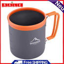WIDESEA Camping Aluminum Cup Outdoor Hiking Picnic Cooking Coffee Drinking Mug