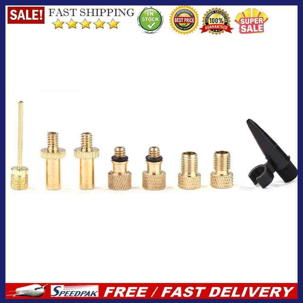 Outdoor Mountain Bike Accessory Bike Valve Adapter Set Tube Pump Air Compre
