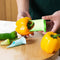 Fruit Vegetable Seed Remover Pepper Chilli Cutter Core Slicer Tool (Green)