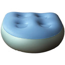 2pcsInflatable Cushion Tub Anti-Hemorrhoids Inflatable Seat Bath Pad (Blue)