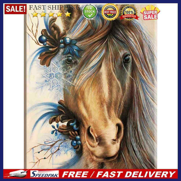 14CT Counted Cross Stitch Kit DIY Animal Embroidery Craft for Home Decor 40x50cm