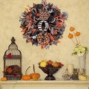 Halloween Decoration Wreath Pumpkin BOO Front Door Halloween Party Hanging.