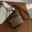 Women PU Leather Handbags Autumn Winter Casual Mini All-Match Phone Buckets Bags