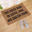 Entry Door Letters Mats Front Door Welcome Carpets Minimalist Style (B) Newly