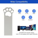 Zinc Alloy USB Thumb Drive Cat Paw USB 2.0 Pendrive 128GB 64GB 32GB 16GB 8GB 4GB