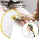 1Pc Hair Washing Funnel Rinse Shampoo Barber Dye Hair Cape Disabled G4C9