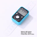 Mini Finger Counter Electronic Tally Counter with Time Function (Sky Blue) Newly
