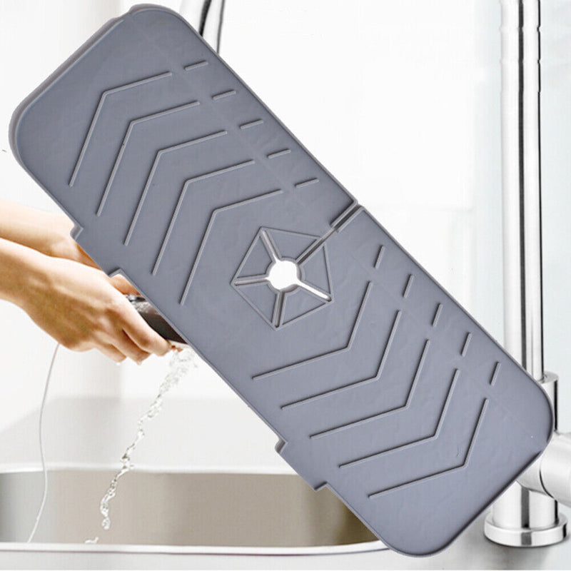 #A Splash Guard Drain Silicone Mat Draining Pads Countertop Protectors Drain Pad