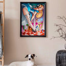 Beauty 5D DIY Full Drill Diamond Painting Picture Rhinestone Mosaic Home Decor