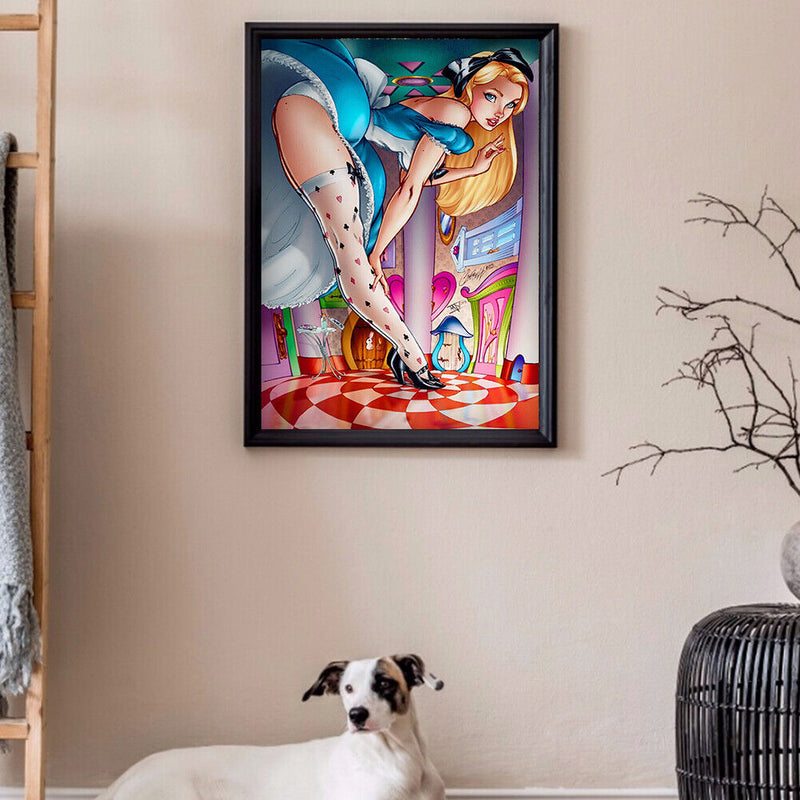 Beauty 5D DIY Full Drill Diamond Painting Picture Rhinestone Mosaic Home Decor