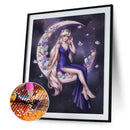 Diamond Painting Moon Goddess Full Round Drill Picture of Rhinestone DIY Dr
