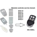 Digital Garage Door Remote Control Command transmitter 868Mhz A2U6