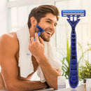 Plastic Handle Antislip Manual Shaver Supplies Traditional Razor Face Care