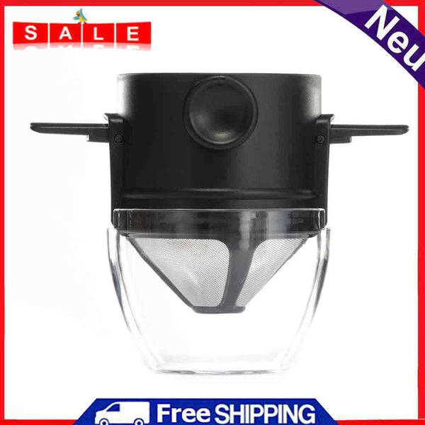 Coffee Filter Cup Manual Coffee Brewing Cup Filter Coffee Dripper Stand Cup