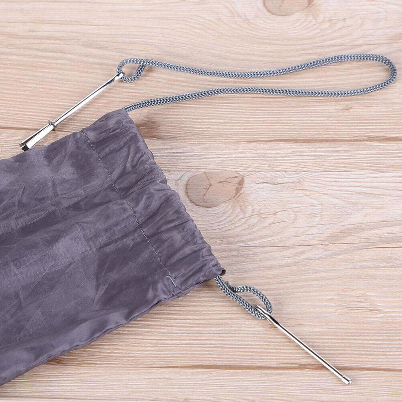 2pcs Stainless Steel Bodkin Wear Elastic Rope Threaders Guide Belt Wearing Tools