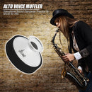 Professional Mute ABS Sax Mute Silencer for Alto Saxophone Woodwind Instrument