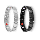 Steel Magnetic Therapy Bracelet Hematite Detachable Bangle Energy Healing
