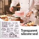 1 x Cake Baking Transparent Seal For DIY Decorative Dogs Stamp Crafts Pet C0G3
