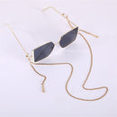 Men Crystal Necklace Strap Sunglasses Lanyards Glasses Chain Colorful Beads