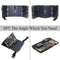 Waterproof 20W 5V Foldable USB Solar Panel Charger for Hiking (Camouflage)