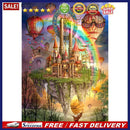 11CT Full Cross Stitch Sky Rainbow Counted DIY Kits Handmade Cotton Embroider