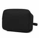 4pcs Set Women Bag Fashion Solid PU Single Shoulder Messenger Bags(Black)