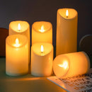 Flameless LED Candle Light Flickering Wedding Home Party Decor (7.5x20cm)