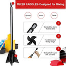 Paddles Epoxy Mixer Attachment for Drill Stirring Rod Mix Epoxy Mold Tool~