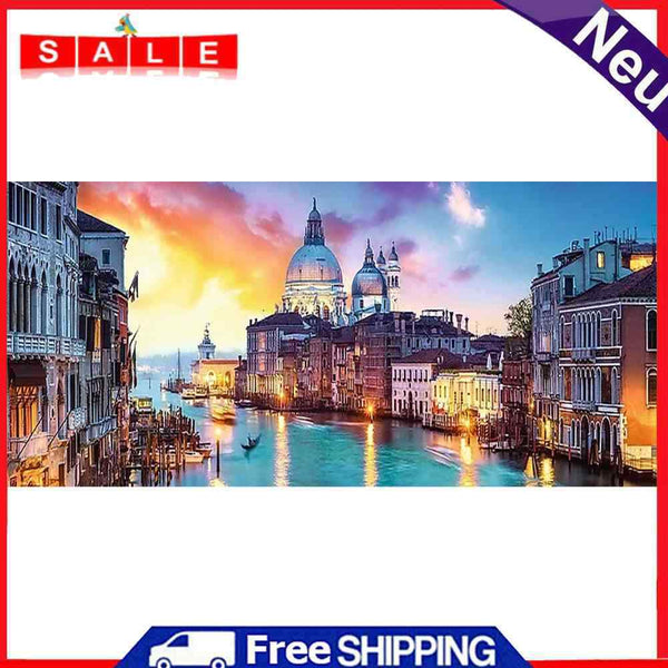 DIY HandPainted Landscape Paint by Number Kits Colouring Artcraft for Presents